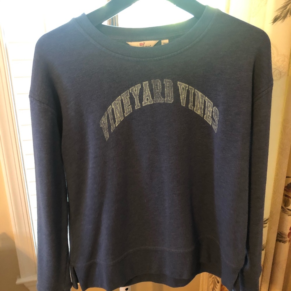 Vineyard Vines Two-Tone Logo Sweatshirt